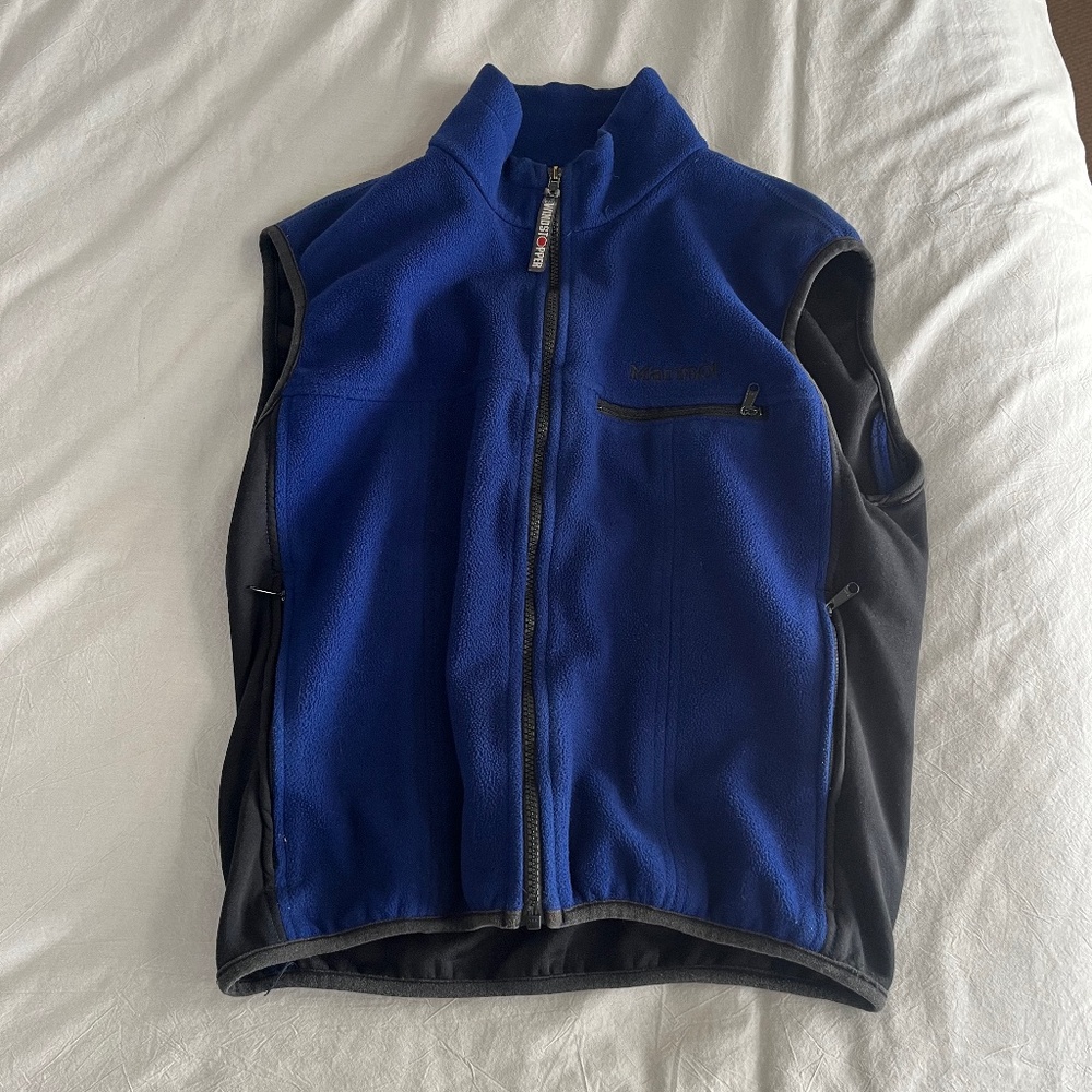 Marmot Windstopper fleece vest, Men's S